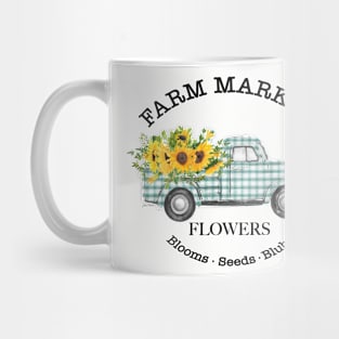 Farm Market Sunflowers A2 Mug